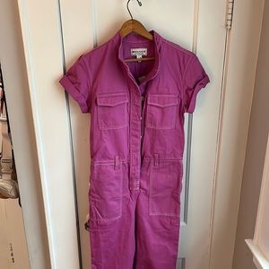 Gap Workforce Jumpsuit Size 2 Tall NWT Purple/Pink
